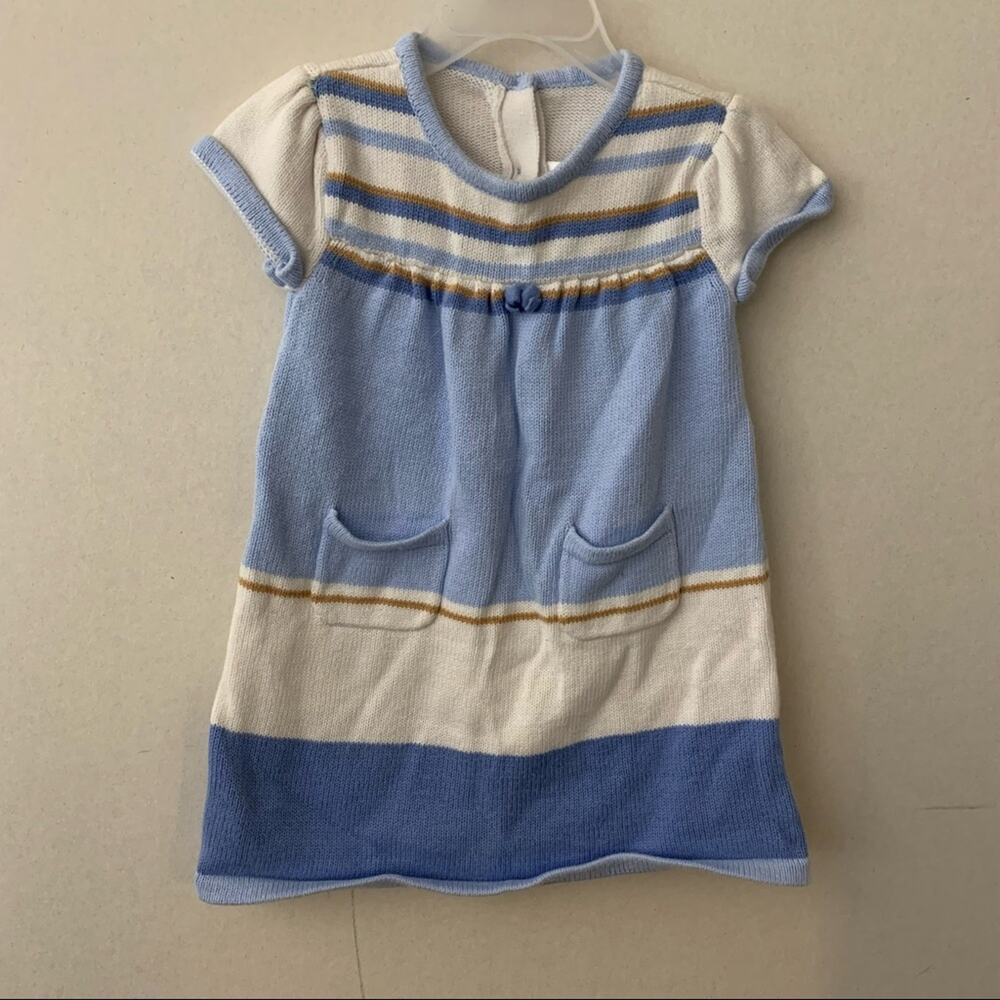 Gymboree Toddler Girl Striped Cap Sleeve Sweater Dress